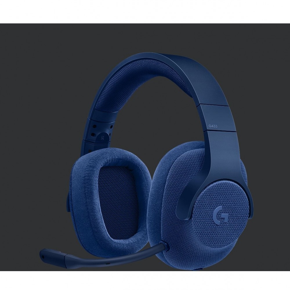 Logitech G433 7.1 Surround Sound Gaming Headset With Unidirectional Microphone