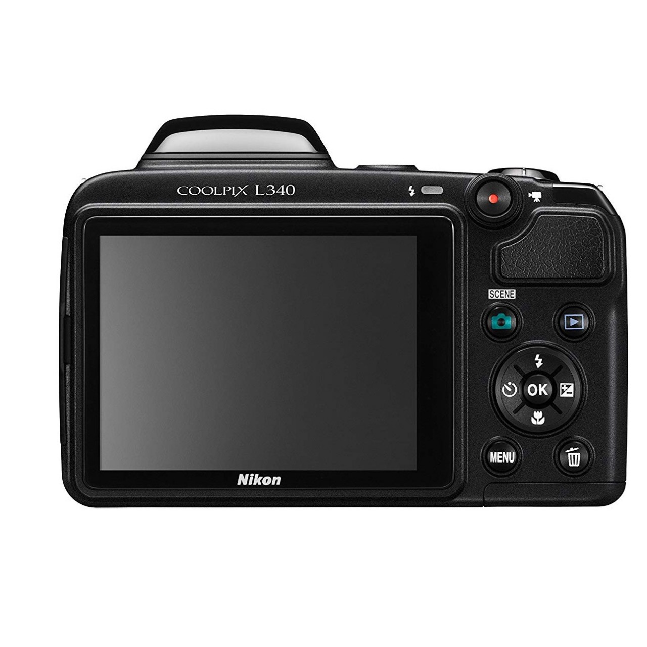 NIKON L-340 Coolpix Digital Camera With 28x Optical Zoom - 20.2 Mega Pixels