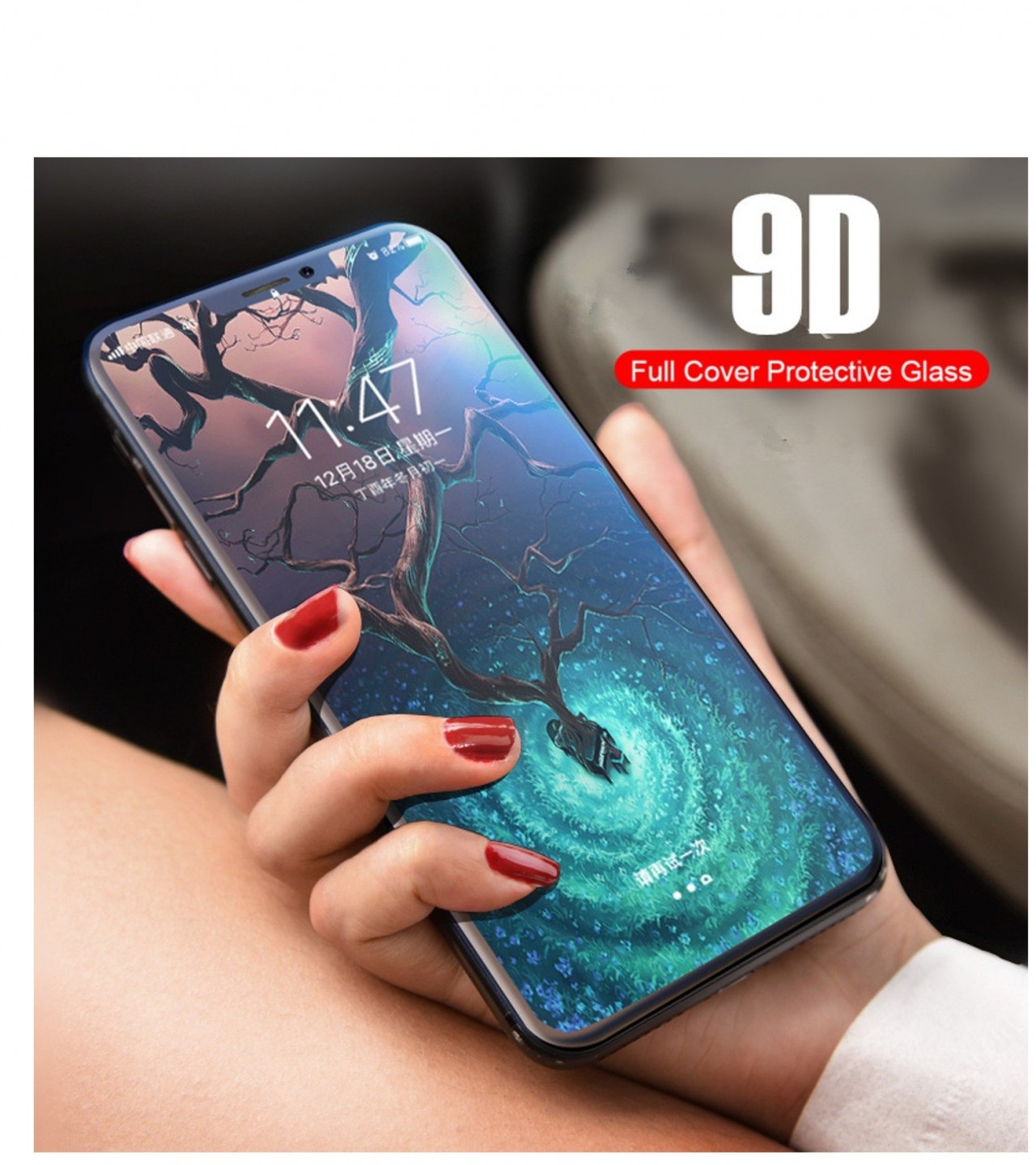 9D For iPhone X Tempered Glass For iphone  P106