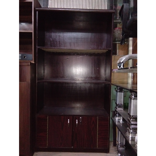 Book Shelf(Almari) - 5.5Feet Height - Dark Brown