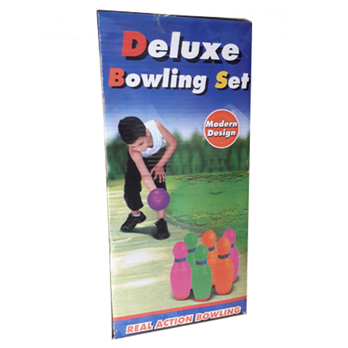 Deluxe Bowling Set Real Action Bowling