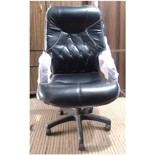 Executive Office Chair - 5 wheeled moving chair(Jin Model) - Black