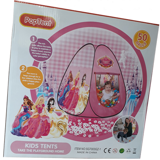 Kids Tent House For Girls - 50 Balls