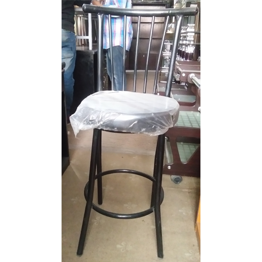 Kitchen & Bar Chair - Metal Frame & Foamed Seat - 2.5ft