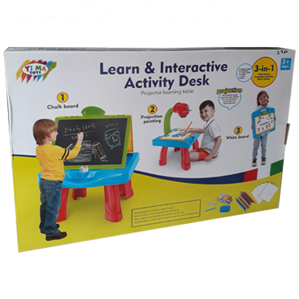 Learn & Interactive Activity Desk - Projector Learning Table - 3in1