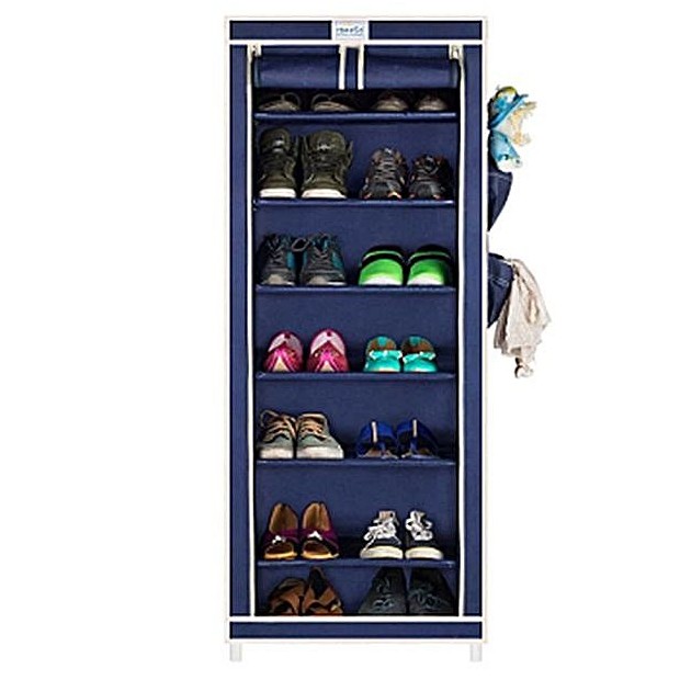 Portable Fabric Shoe Rack  - 15 to 20 pairs