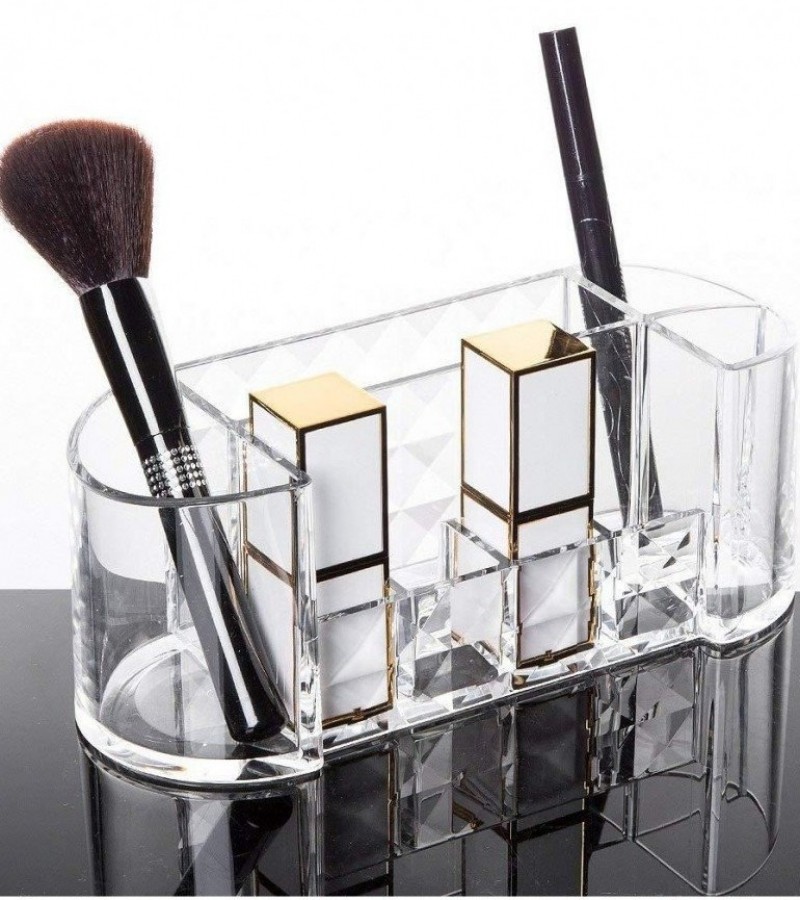 Acrylic Cosmetic Organizer Box Makeup Storage Makeup Brushes Lipstick Holder