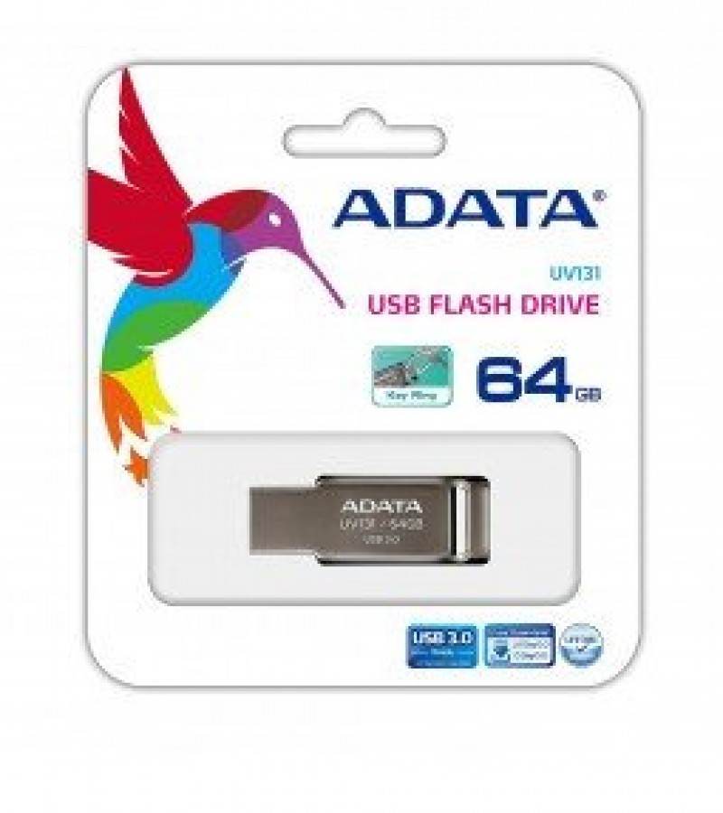 Adata UV131 Metallic Texture USB Flash Drive - 64 GB