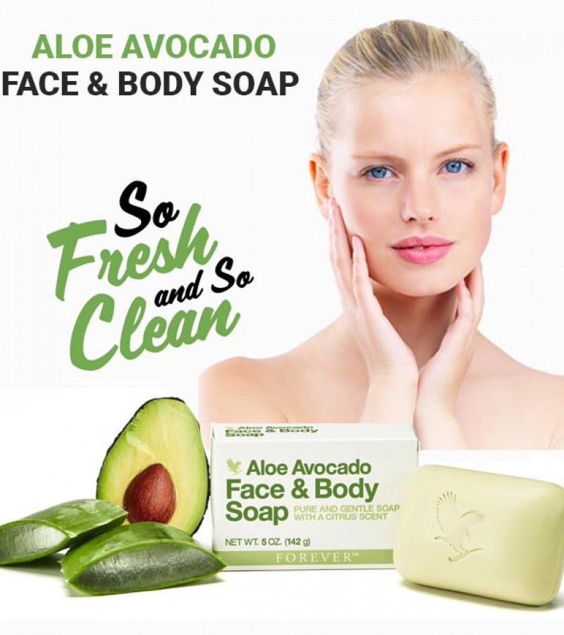 ALOE AVOCADO FACE & BODY SOAP