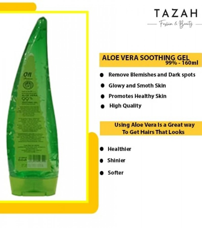 Aloe Vera Smoothing Gel Best For Skin & Hair 160 ML