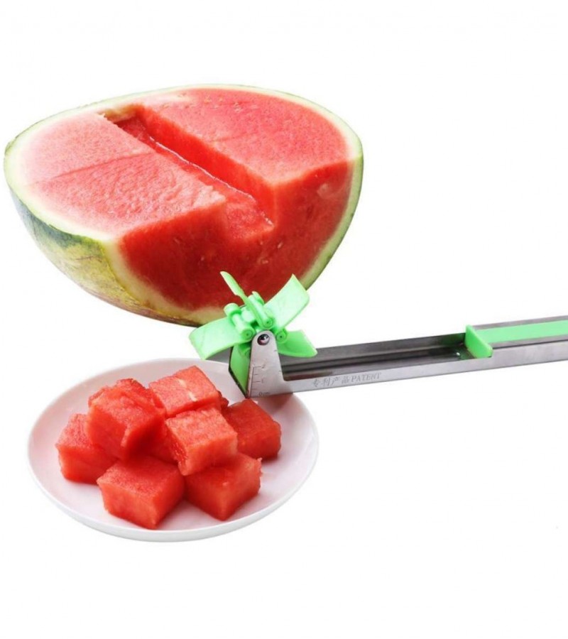 Amazing Watermelon Slicer - Stainless Steel Food Grade New Windmill Watermelon Cutter