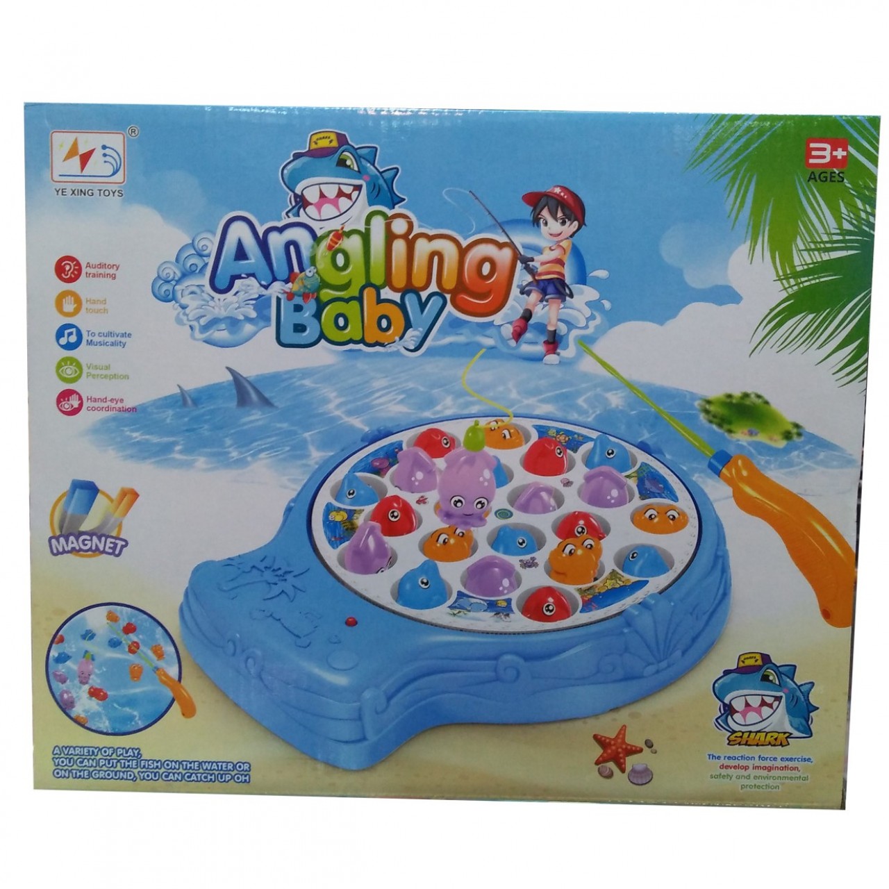 Angling Baby Fish Game For Kids - 3+ Ages