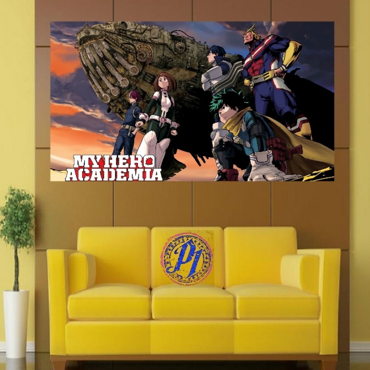 Anime Wall Poster- size 2 x 3 Feet 