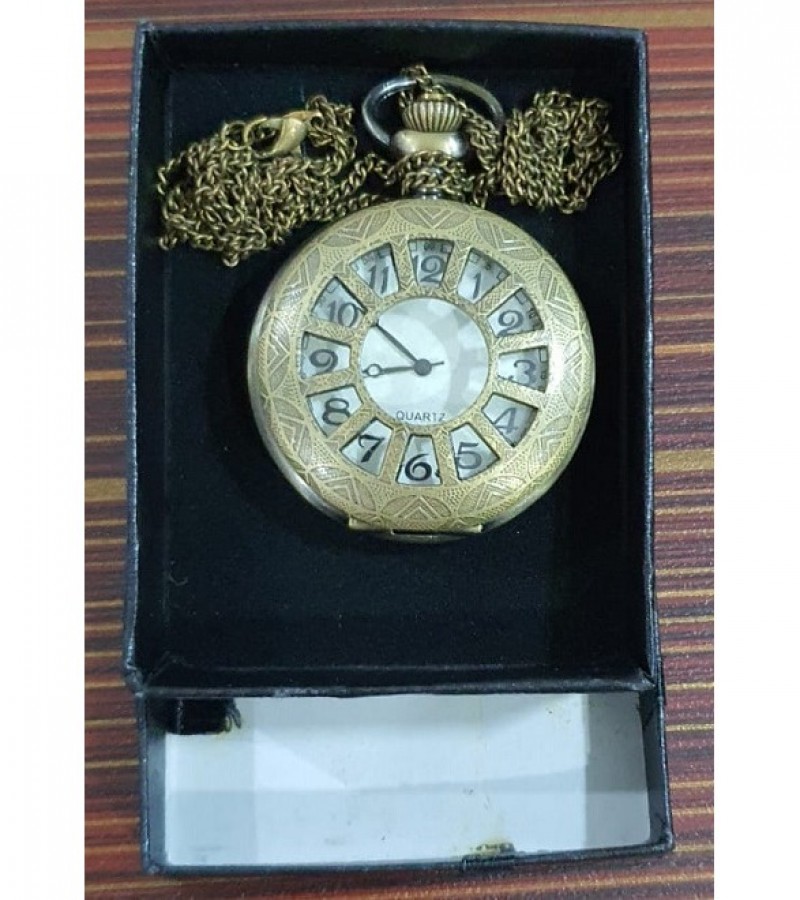 Antique Watches Big Dial With log Chian