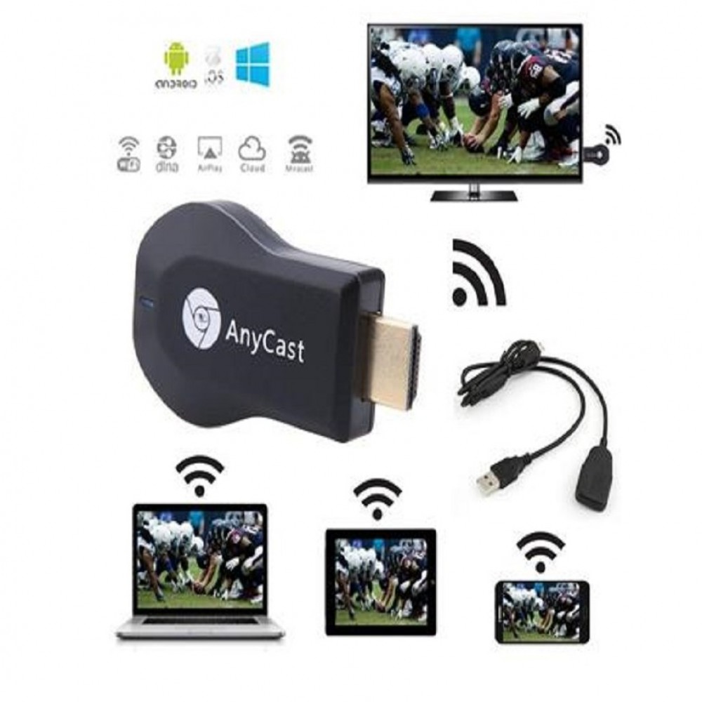 AnyCast M4 Plus Wireless WiFi Display Dongle Receiver 1080P HDMI