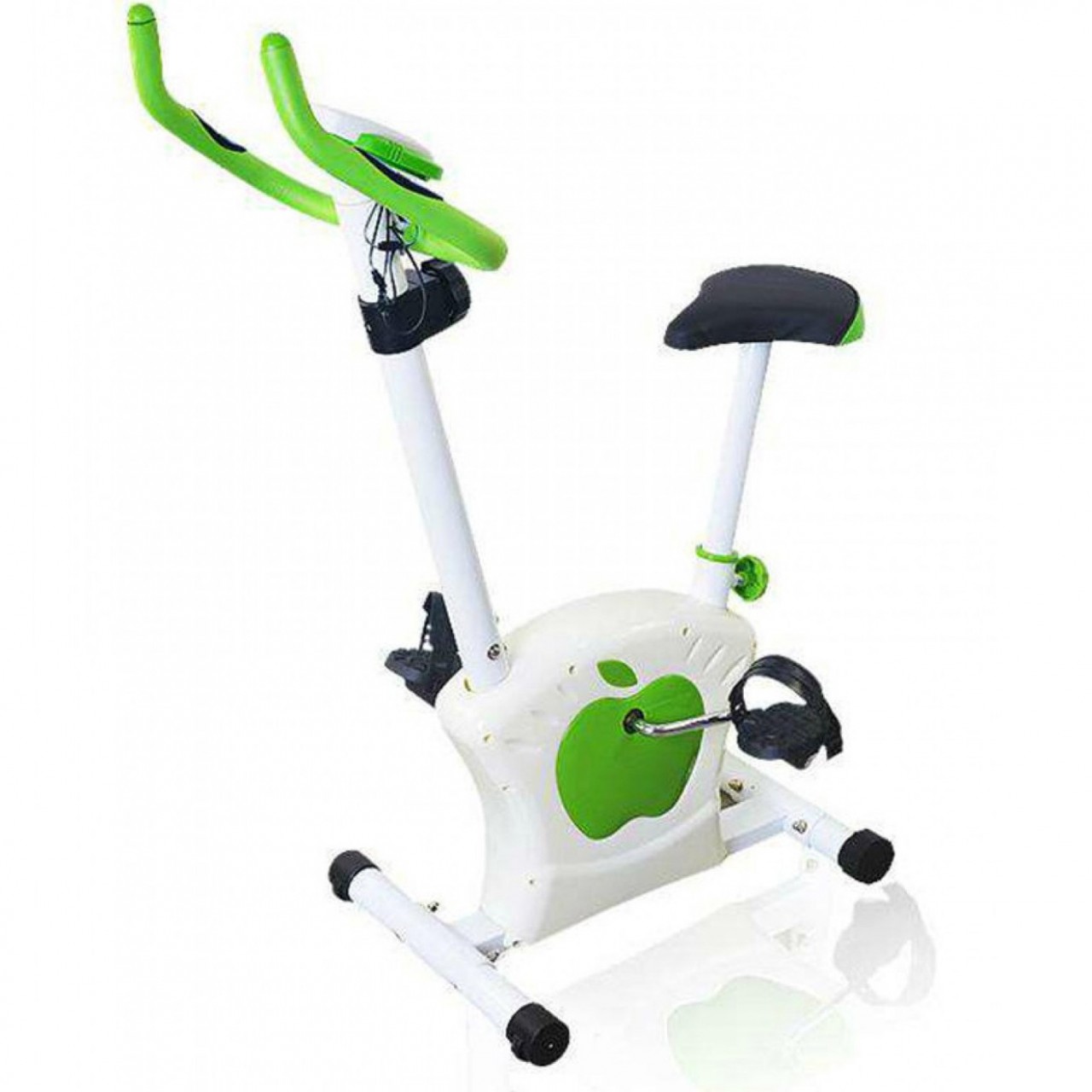 Apple Themed Bicycle For Weight Loss - Holds Weight UpTo 130kg - Digital Meter