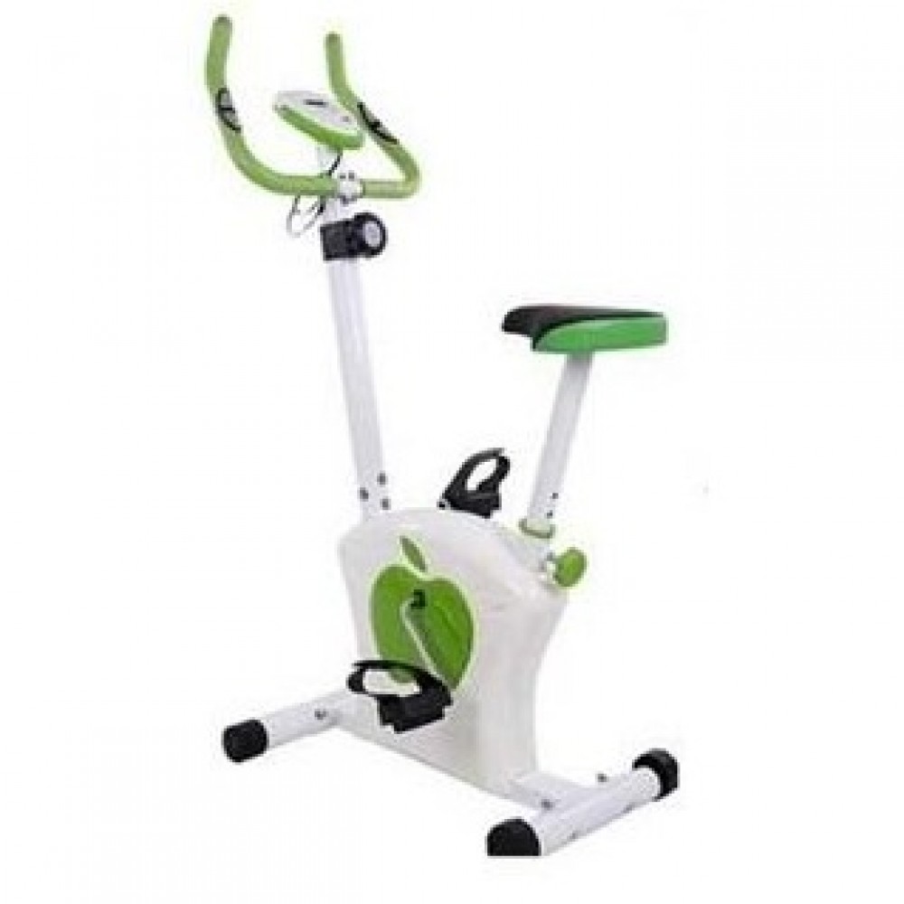 Apple Themed Bicycle For Weight Loss - Holds Weight UpTo 130kg - Digital Meter