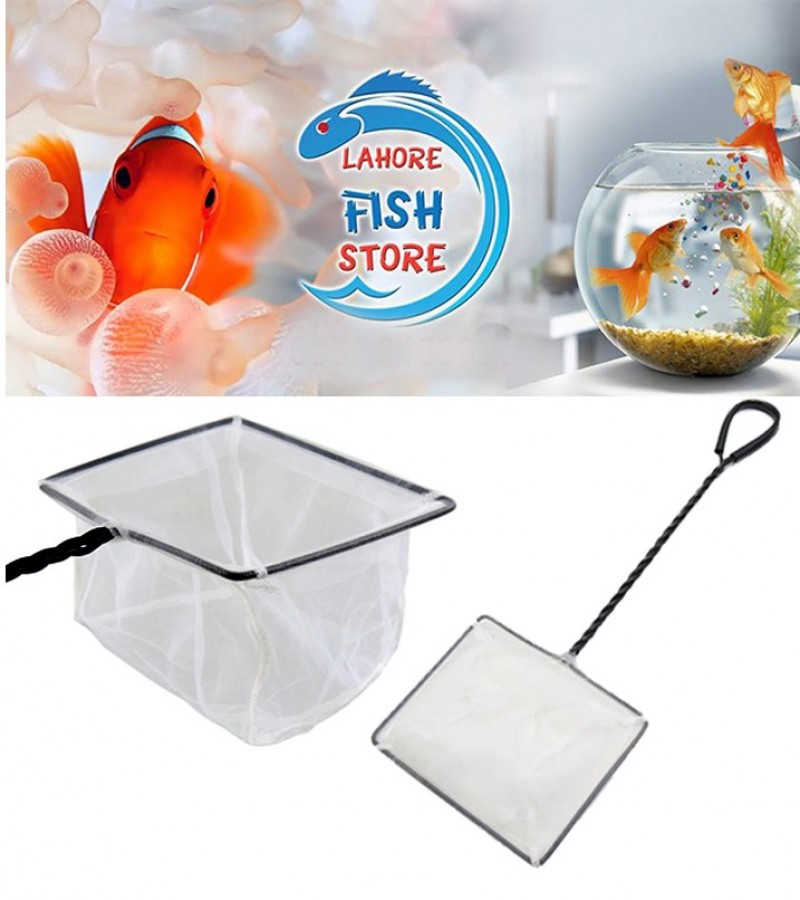 Aquarium Fish Catching Net - Medium Size