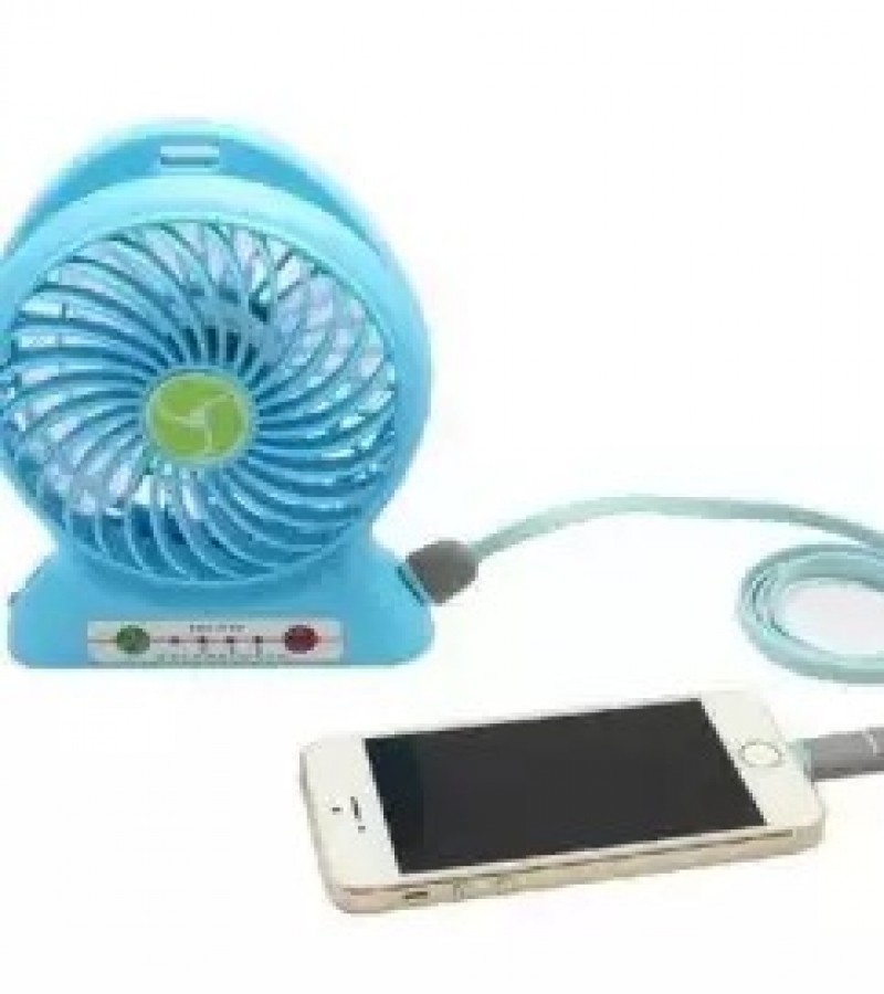 As Seen on TV Rechargeable Mini Portable Fan with Power Bank