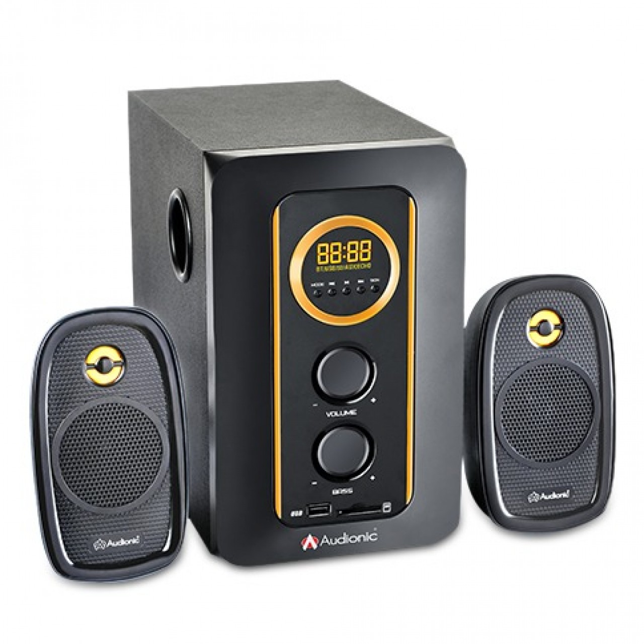Audionic AD-3500 Wireless Bluetooth Speakers With LED Display