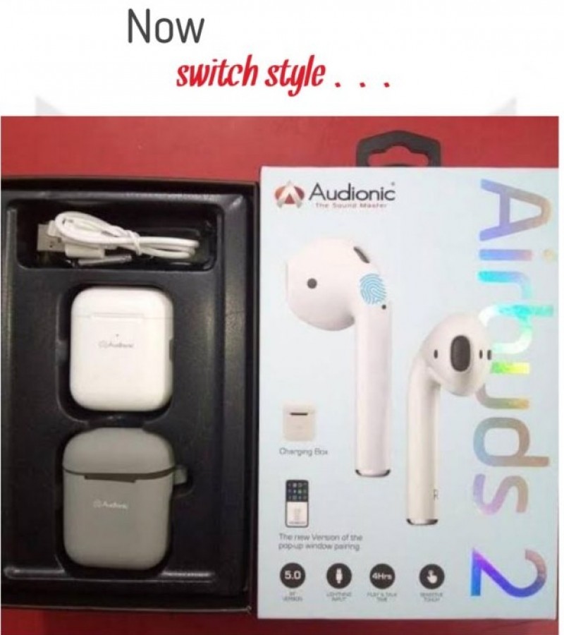 Audionic - AIRBUDS 2 - Truly Wireless Airbuds for your device