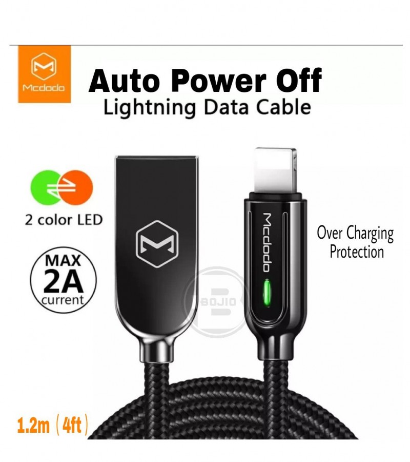Auto Power Off Lightning Data Cable