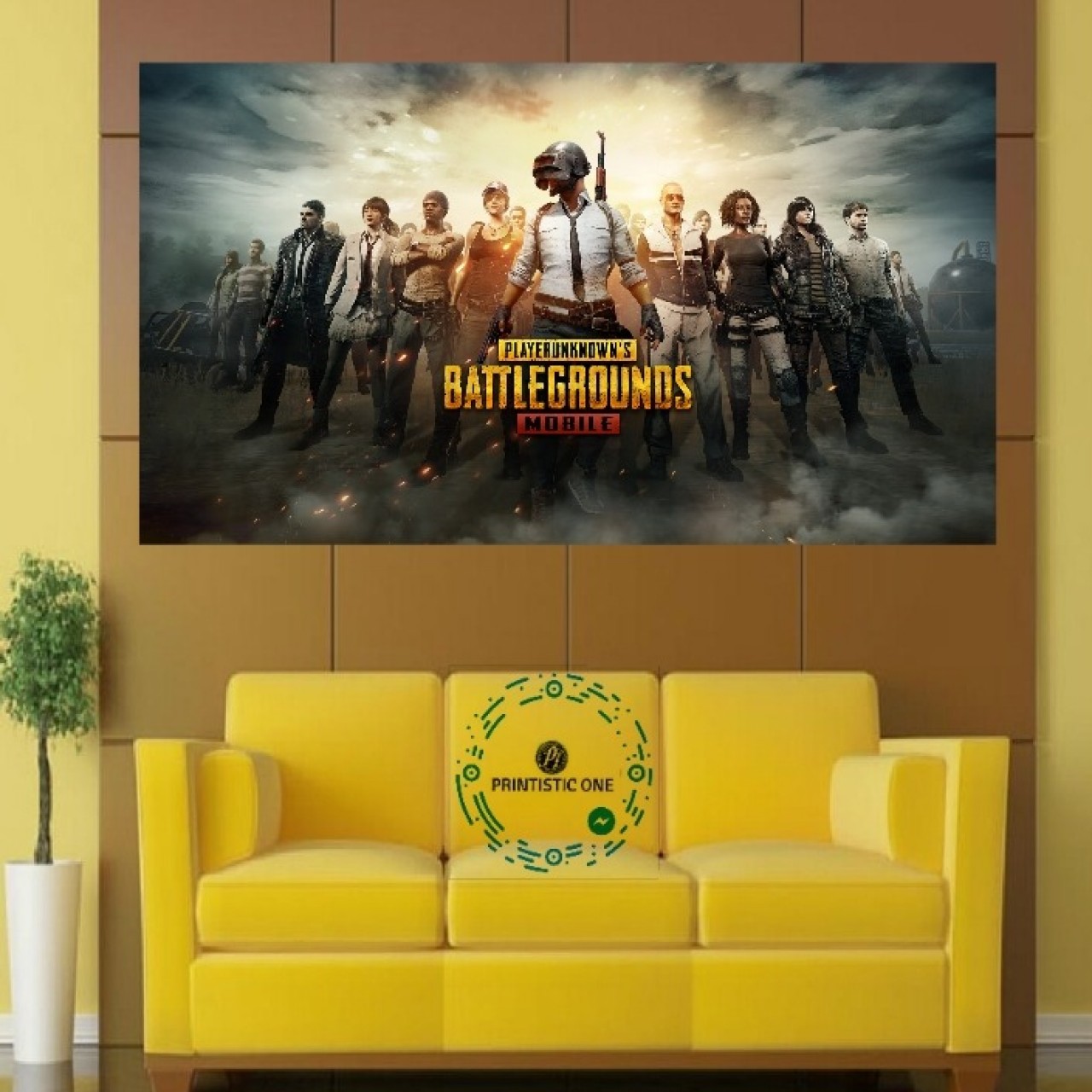 PUBG Wall Poster For Stunning Look Of  Bed Room
