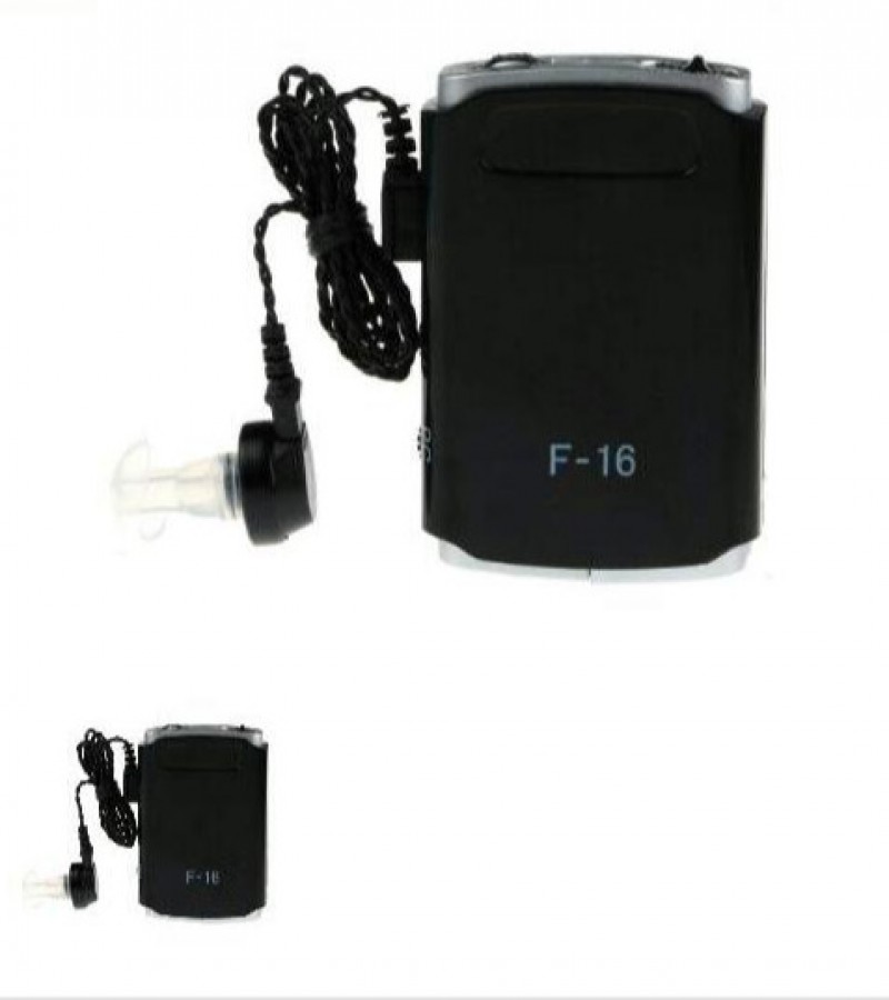 Axon F 16 Pocket Model Hearing Aid (Black)
