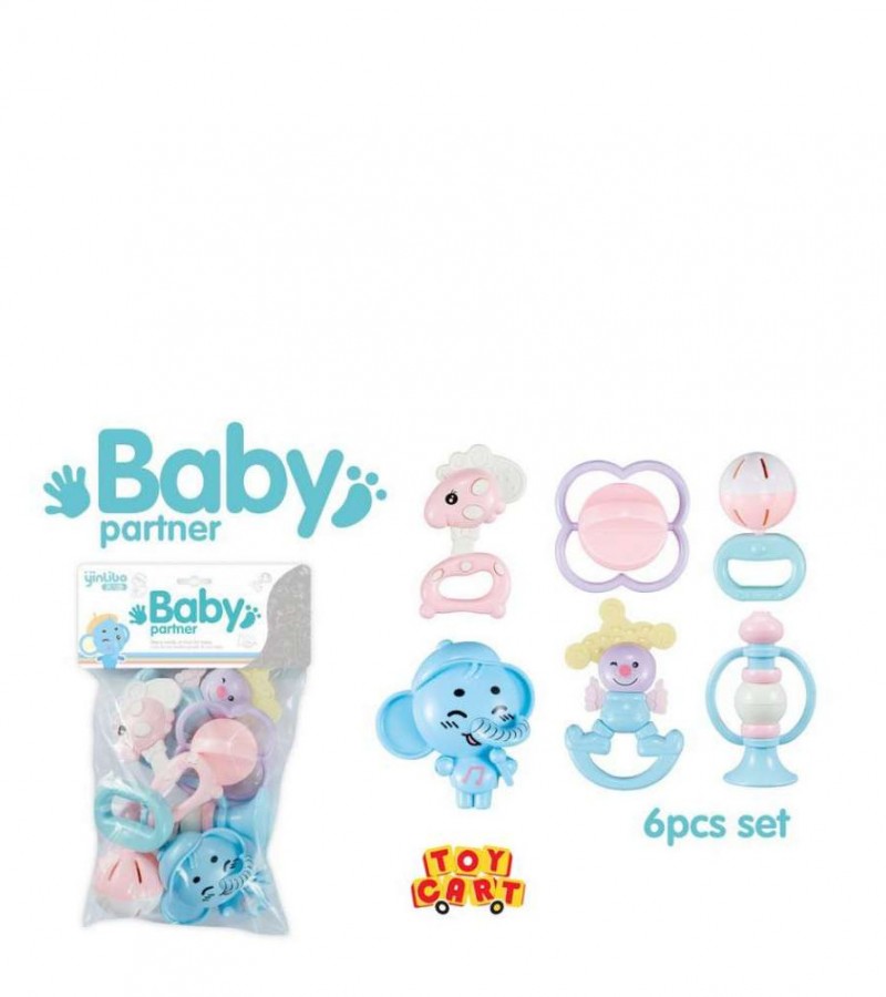 BABY RATTLE SET with PEICES