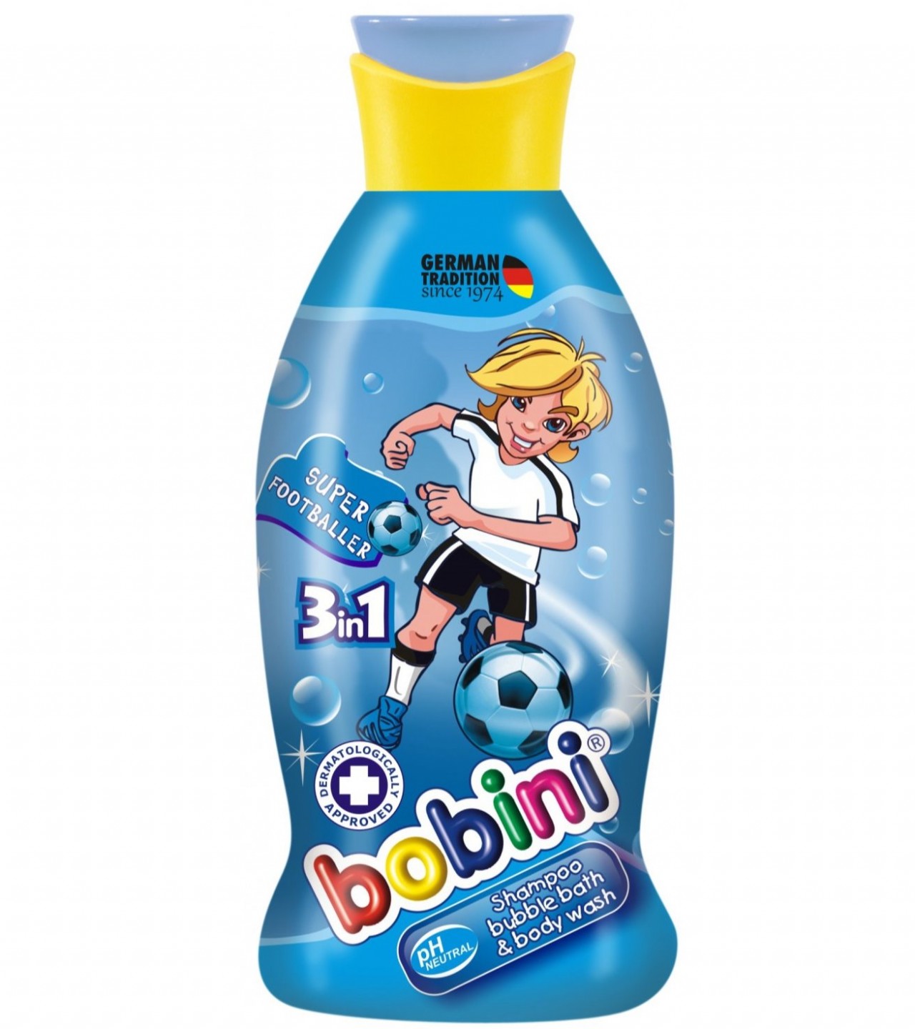 Baby Shampoo, Bubble Bath & Body Wash 3in1 Footballer