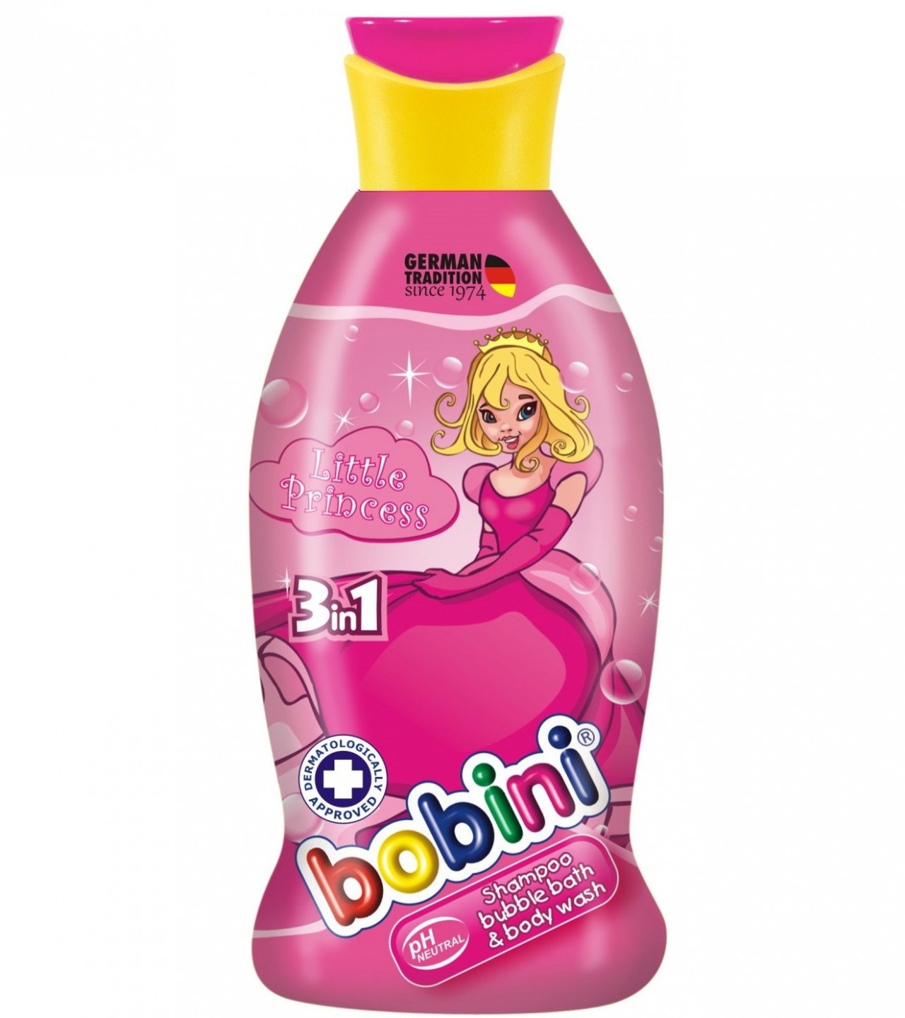 Baby Shampoo, Bubble Bath & Body Wash 3in1 Princess