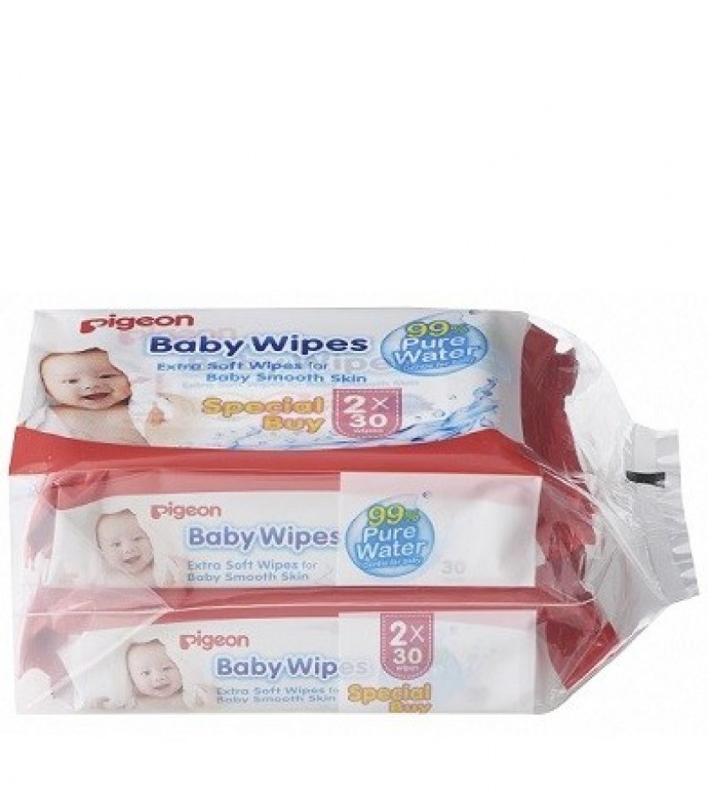 BABY WIPES 30 SHEETS, 2 IN 1 Diapers