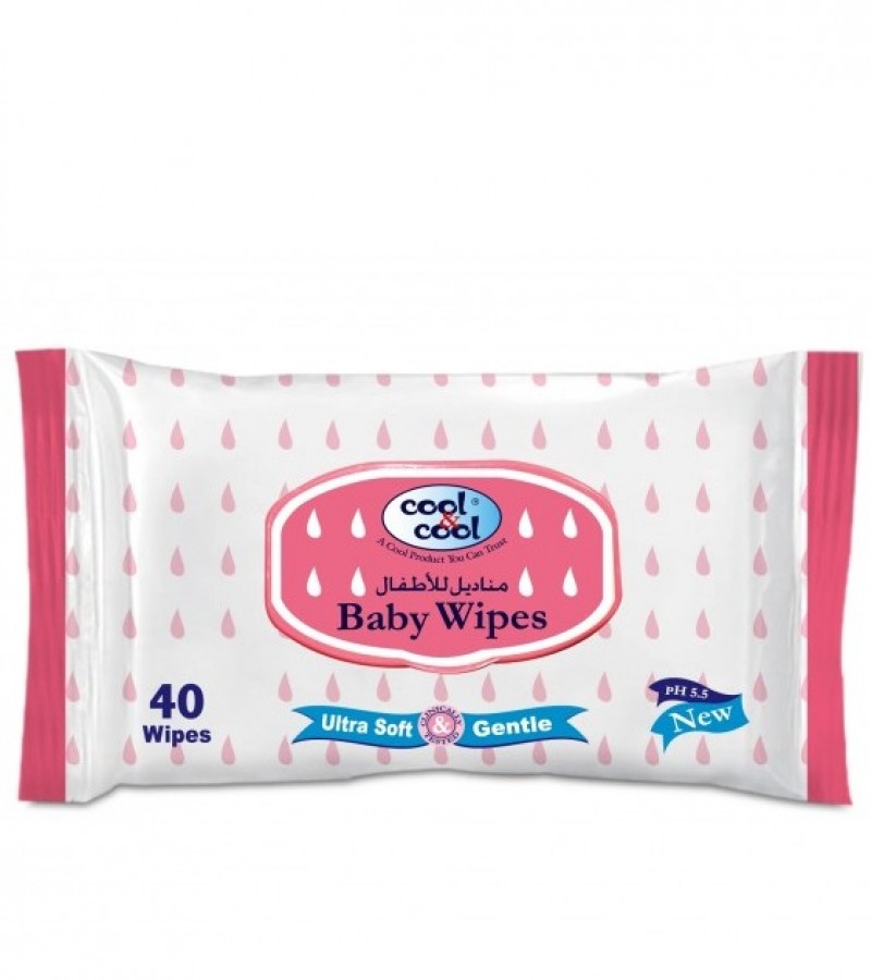 Baby Wipes 40 Diapers
