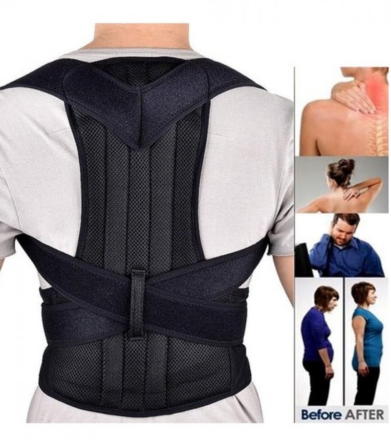 Back Posture Corrector For Men And Women - To Support Neck, Back and Shoulder