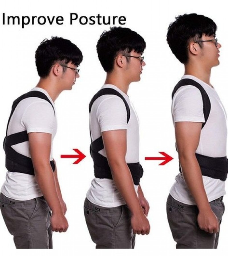 Back Posture Corrector For Men And Women - To Support Neck, Back and Shoulder