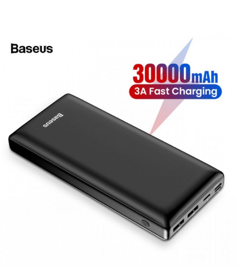 Baseus 30000 mAh Power Bank USB C PD Fast Charging 30000 mAh Powerbank External Battery Charger