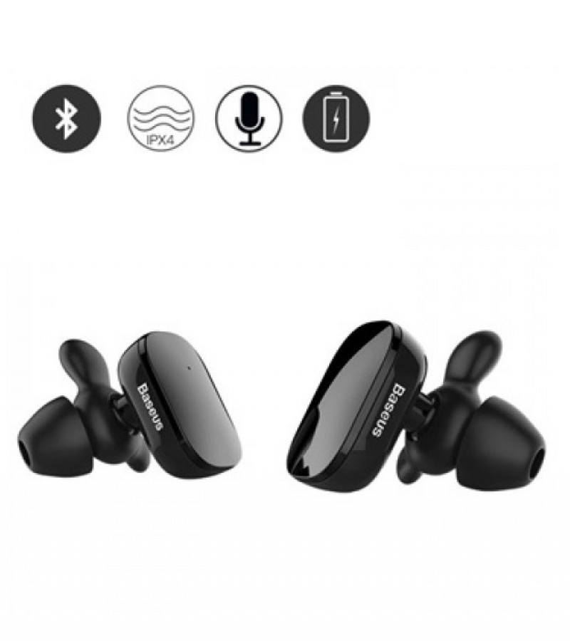 Baseus Encok W02 TWS Bluetooth Earphone Wireless Earbuds With Microphone