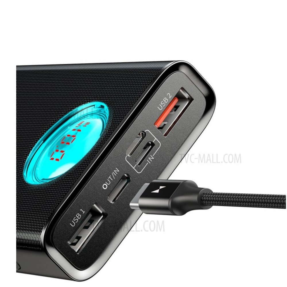 Baseus Quick Charge 3.0 Type C PD Fast Charge Power Bank 20000 mAh