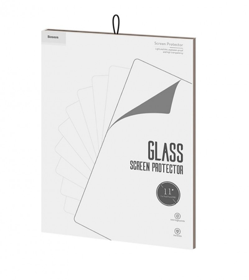 Baseus SGAPIPD-CX02 0.3 mm Tempered Glass For 11″ iPad Pro 2018 – Transparent