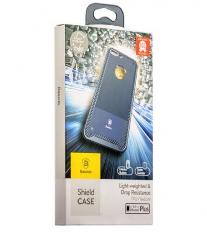 Baseus Shield Case Phone Case for Apple 5.5″ iPhone 7 Plus Blue