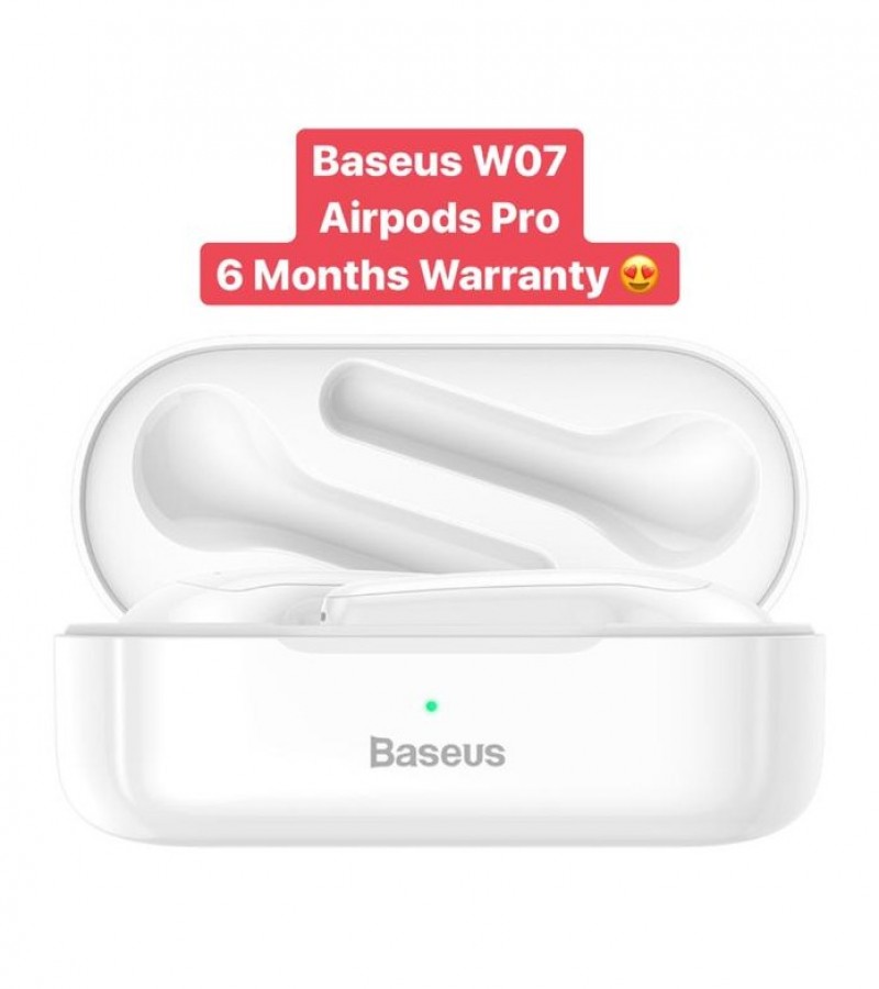 Baseus W07 Bluetooth Earphone TWS Wireless Bluetooth Earphone 3D Stereo Sports Wireless Earphones