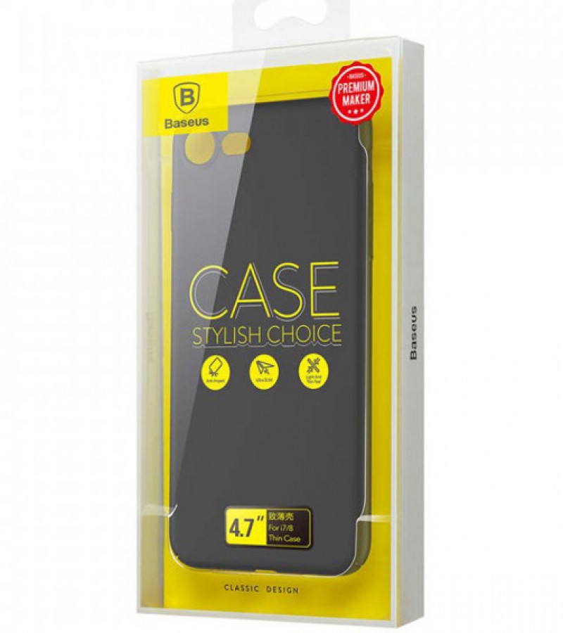 Baseus WIAPIPH7-AZB01 Thin Case Black For IPhone 7