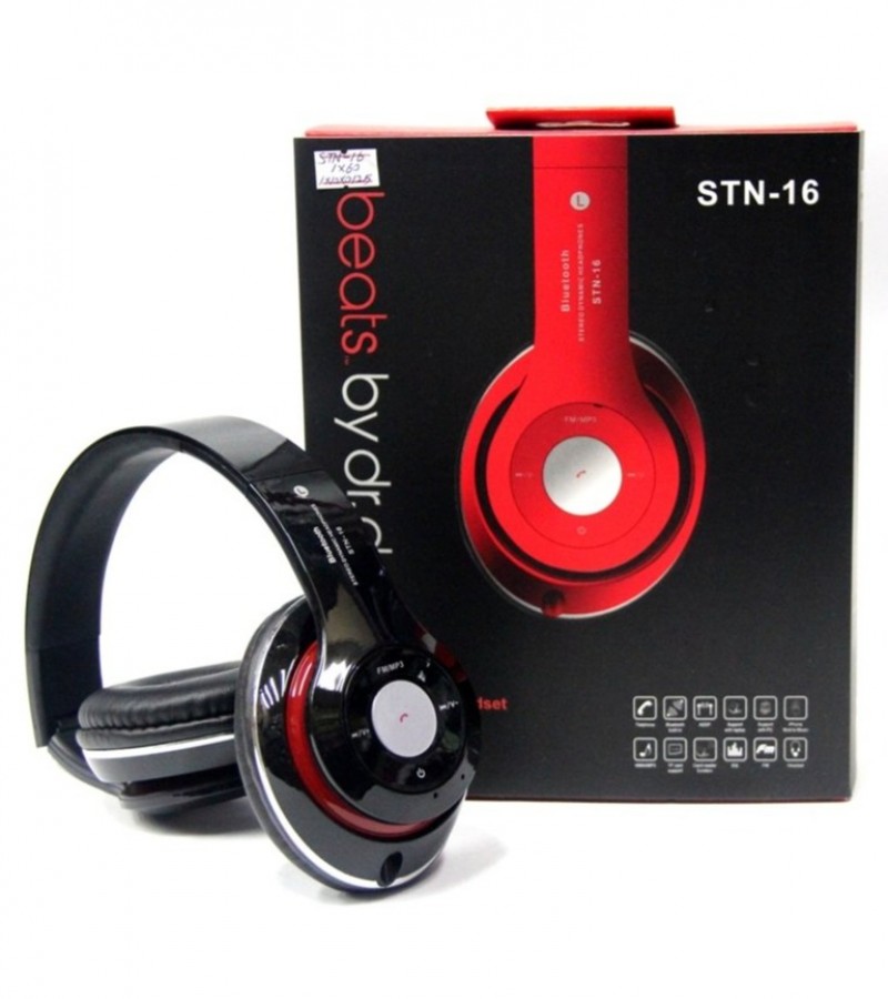 Beats Wireless Headset Headphones Bluetooth STN16 – High Sound