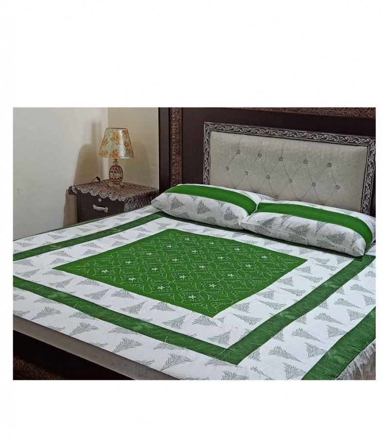 Bedsheet With Cotton Fabric IN Unique Colour And Designes