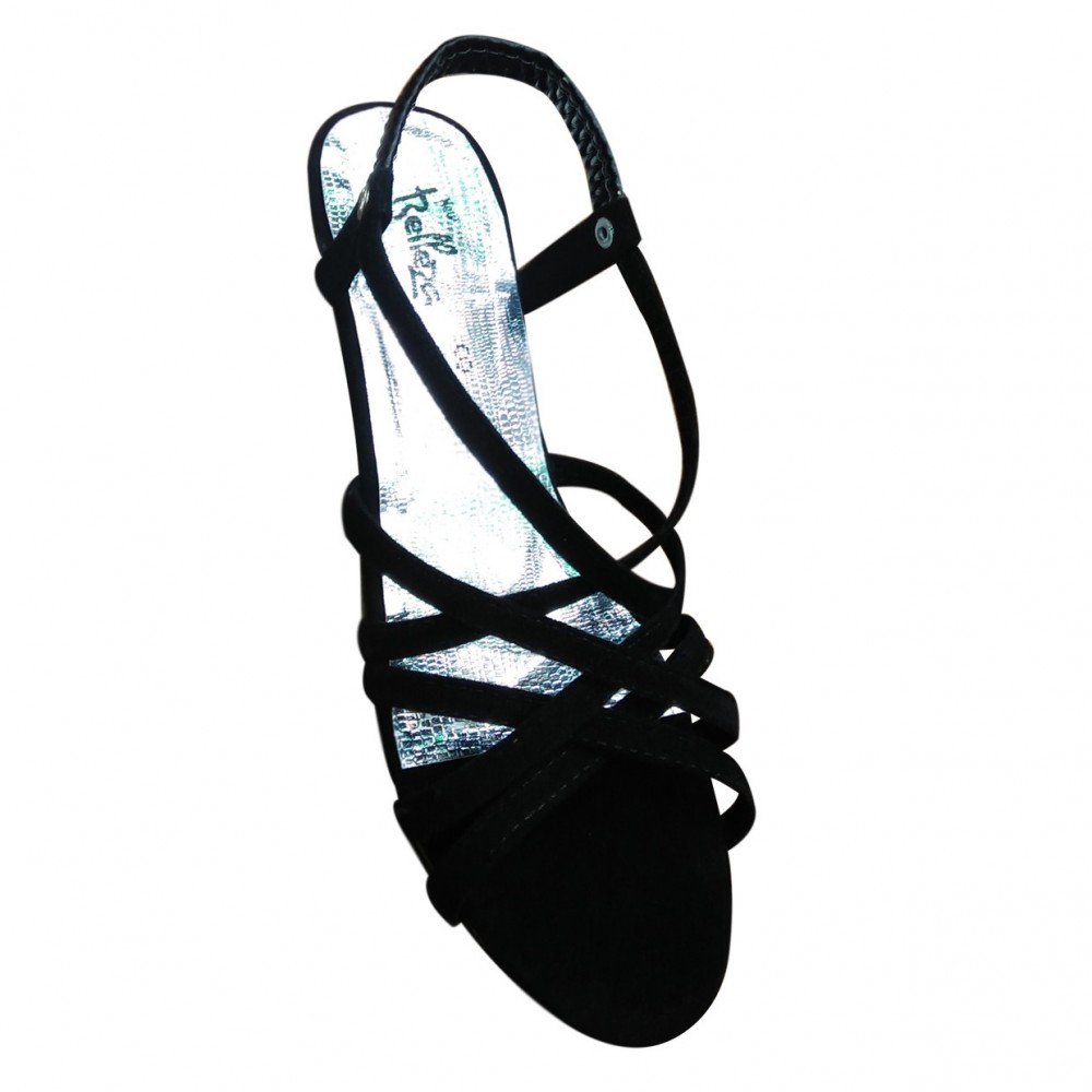 Belleza Fancy Partywear Shoes for Women - Black - 7 To 10