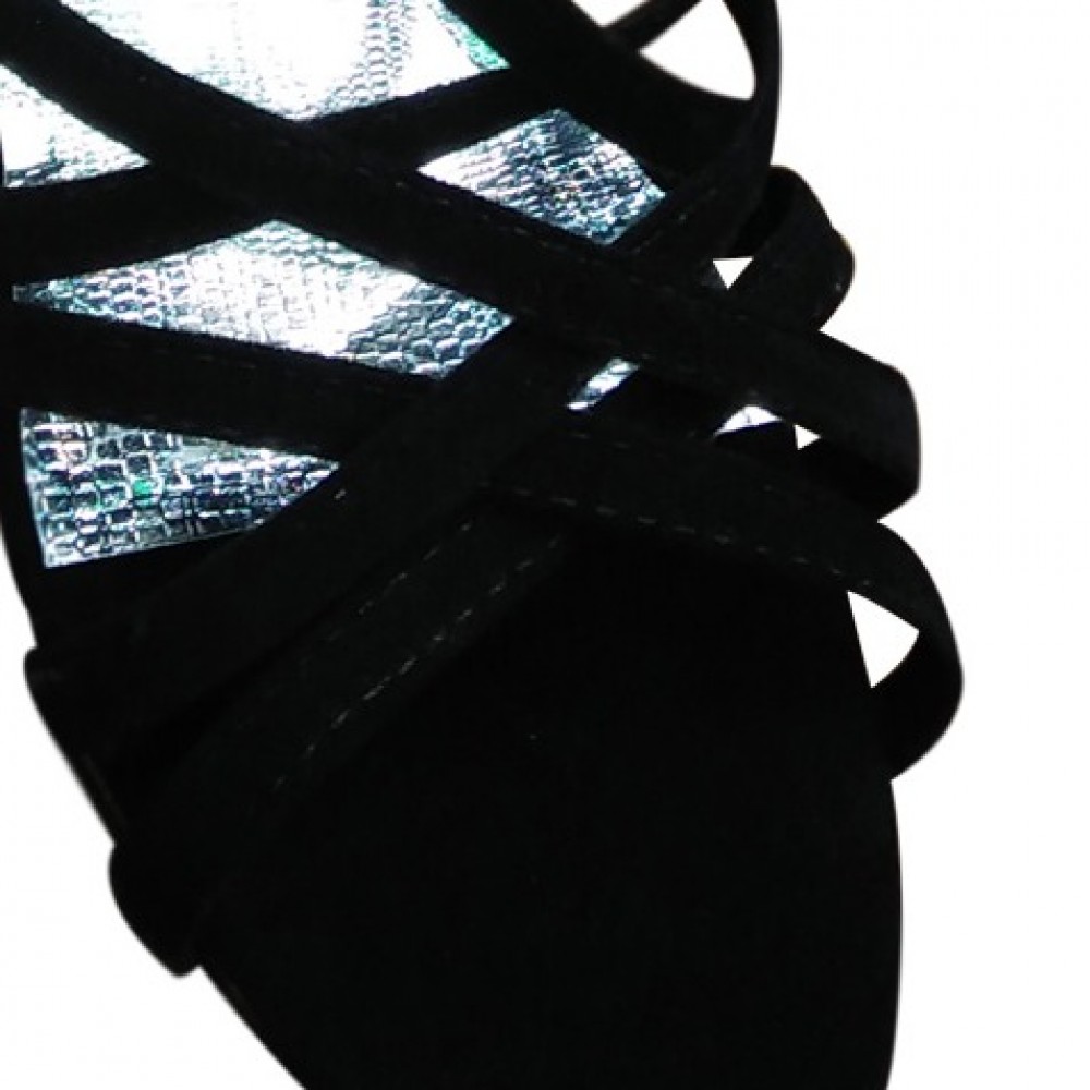 Belleza Fancy Partywear Shoes for Women - Black - 7 To 10