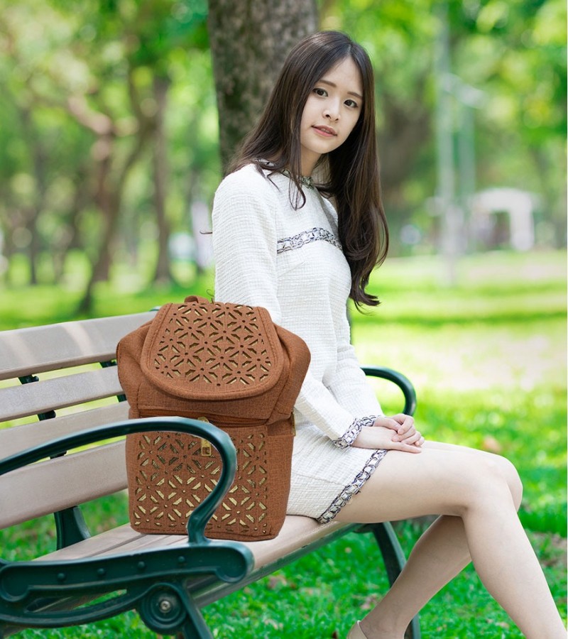 Best Quality Brown Cotton Bag For Girls