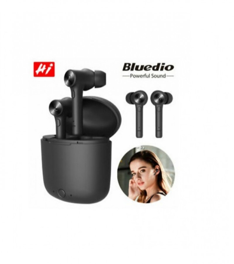 Bluedio HI wireless earphone bluetooth 5.0 earphone for phone stereo sport earbuds