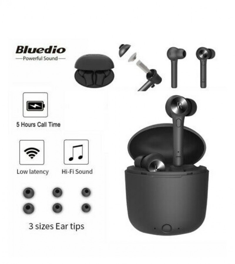 Bluedio HI wireless earphone bluetooth 5.0 earphone for phone stereo sport earbuds