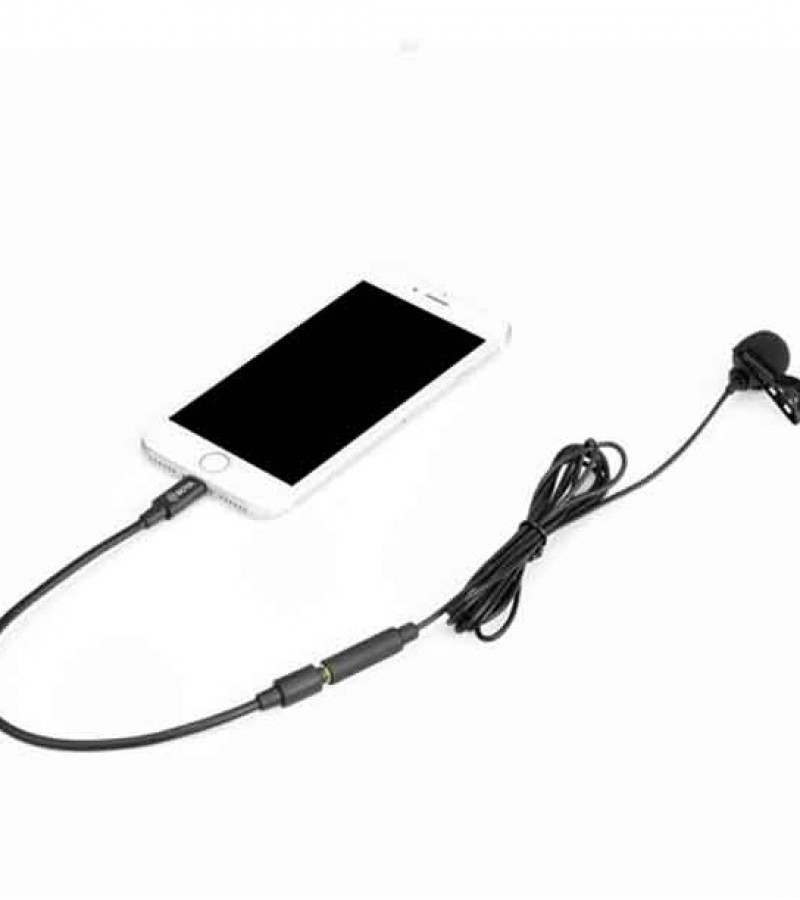 Boya BY-M2 Clip-On Lavalier Microphone For iOS Devise